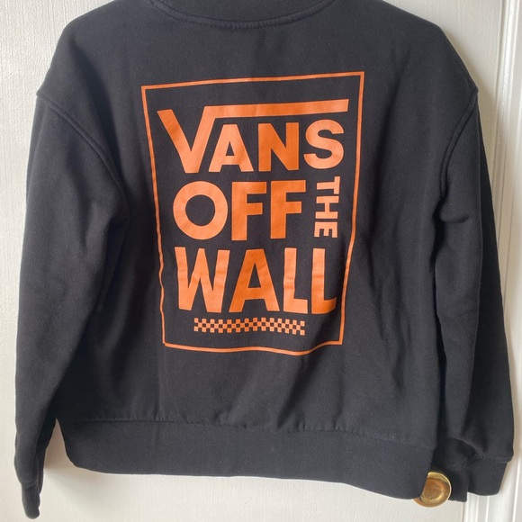 Vans Women Cropped Crewneck Sweatshirt - Picture 5 of 5